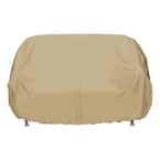102 in. Khaki Oversized Patio Sofa Cover