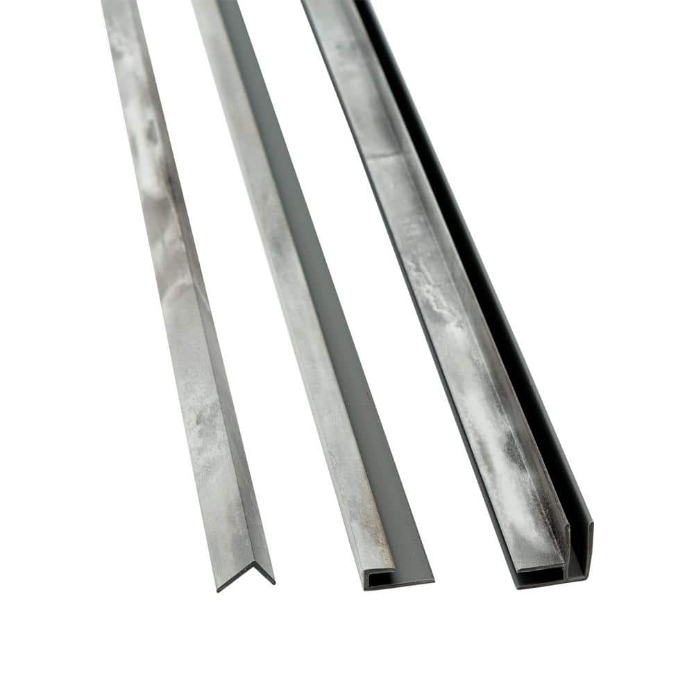 Louvre Granite 36" x 60" x 78" Vinyl Shower Surround Kit