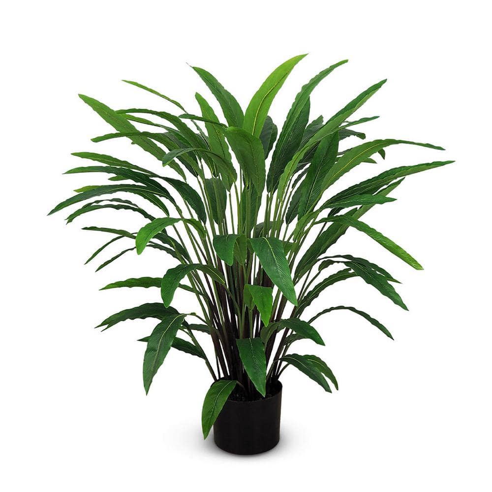 Botanical 3.3 ft. Artificial Calathea in Pot