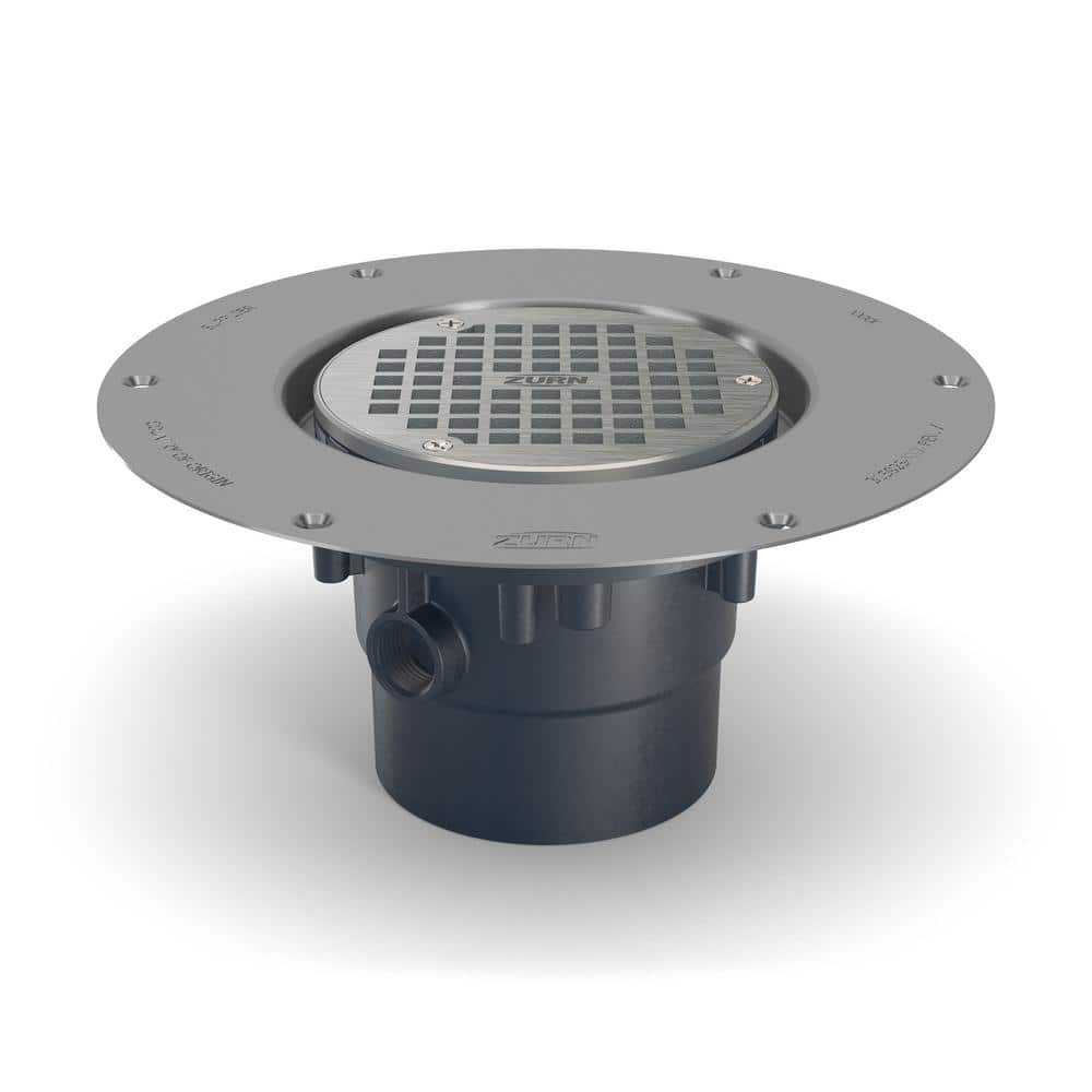 Zurn 9.85 in. Nickel Bronze Top Assembly, Adjustable with Deck