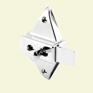 2-3/4 in. Hole Centers Chrome Slide Latch