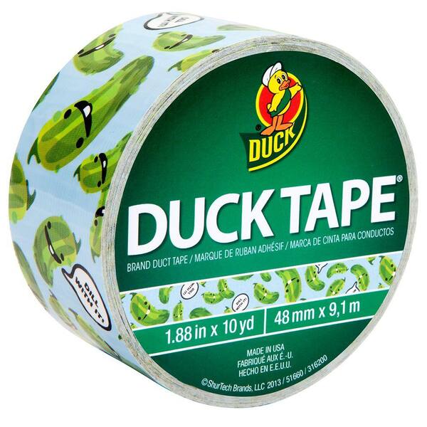 Duck 1.88 in. x 10 yds. Dill With It Duct Tape