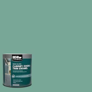 1 qt. #MQ6-38 Patina Semi-Gloss Enamel Interior/Exterior Cabinet, Door & Trim Paint