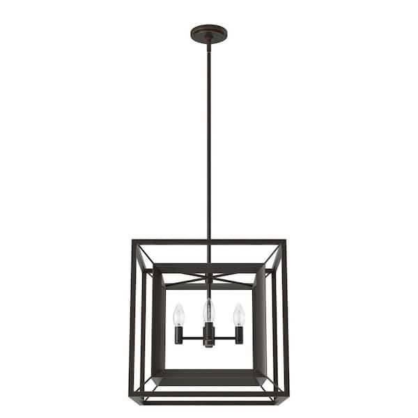 Hunter Doherty 4-Light Onyx Bengal Island Chandelier