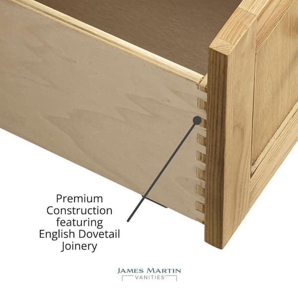 Addison 30 in. W x 23.5 in.D x 35.5 in. H Single Vanity in Mid Century Acacia with Quartz Top in Eternal Jasmine Pearl