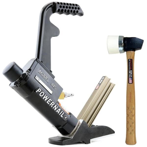 Pneumatic 16-Gauge Hardwood Flooring Cleat Nailer