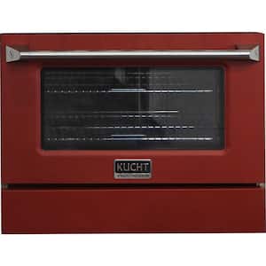 Oven Door and Kick-Plate 36 in. Red Color for KNG361