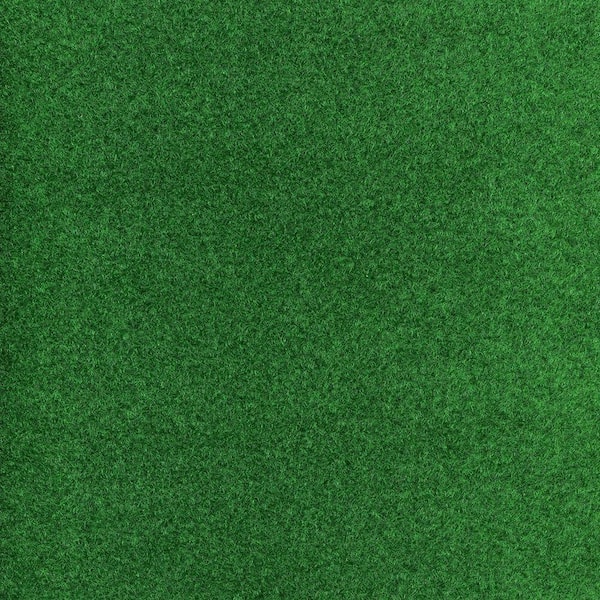 TrafficMaster Greenspace Green Texture 18 in. x 18 in. Carpet Tile (16 Tiles/Case)