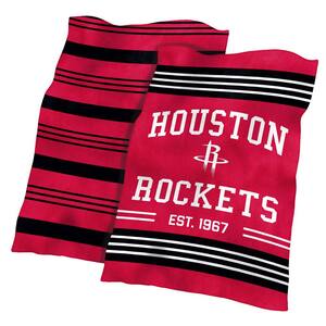 Houston Rockets Colorblock Plush Polyester Blanket