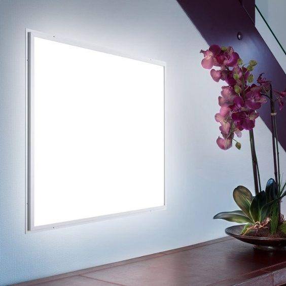 Modern Industrial Aluminum LED Ceiling Light - White, 6500 Lumen