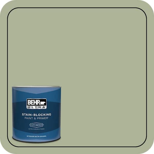 BEHR ULTRA 1 qt. Home Decorators Collection #HDC-CT-28 Cottage Hill Extra Durable Satin Enamel Interior Paint & Primer