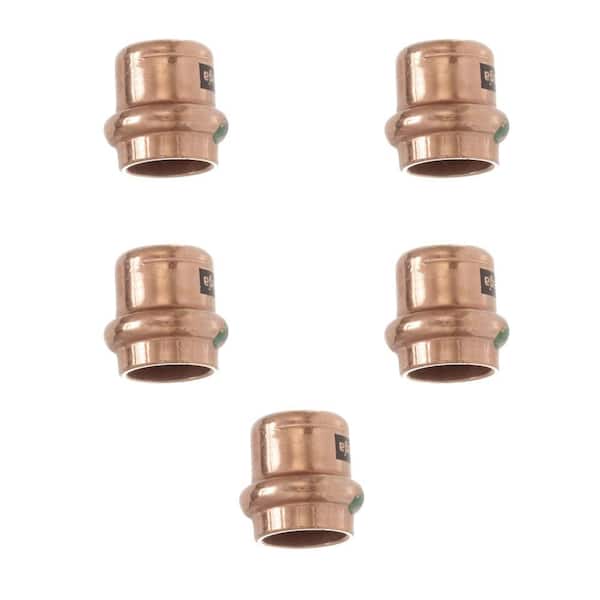 ProPress 1 in. Press Copper Cap (5-Pack)