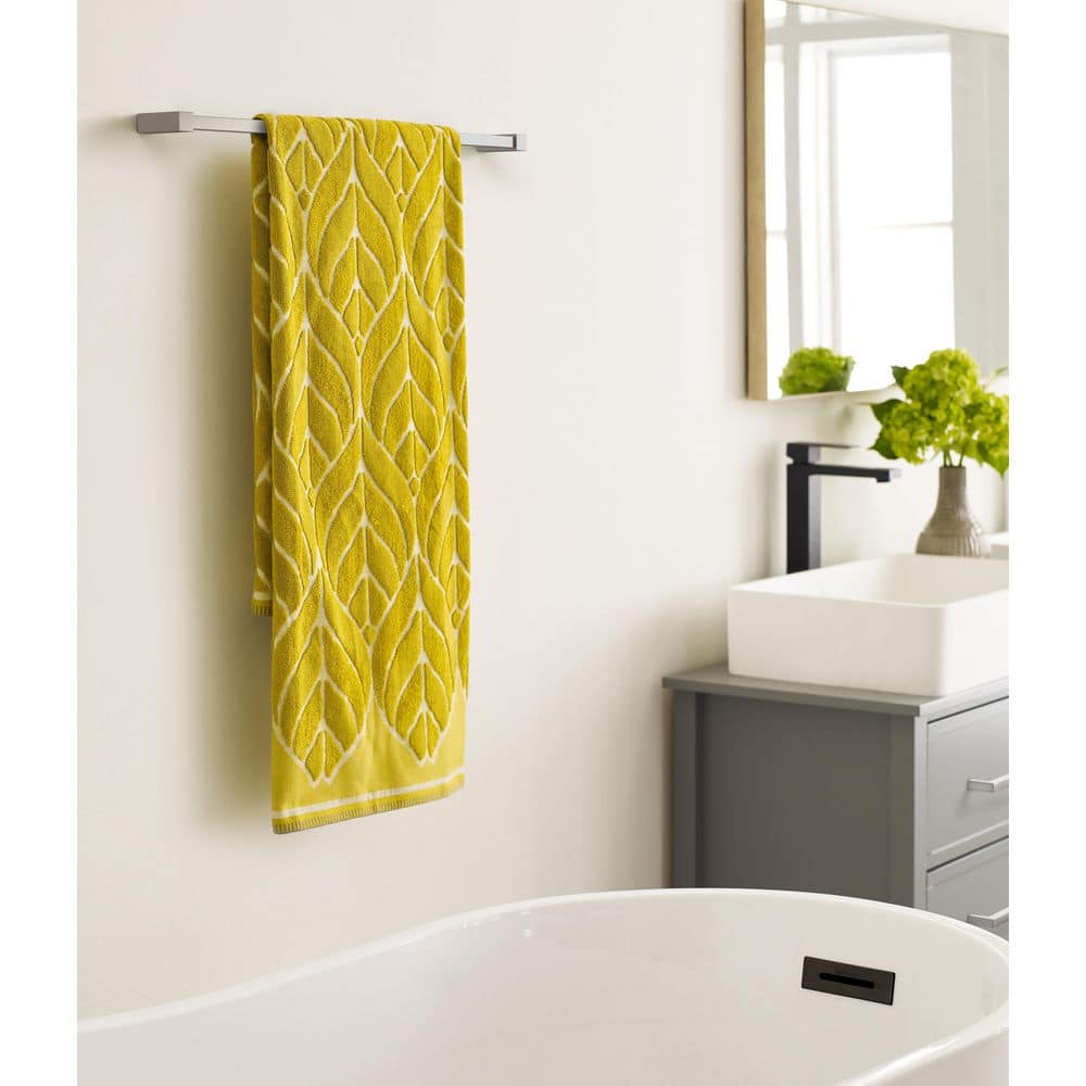 Brushed Nickel 24-Inch Wall Mounted Towel Bar