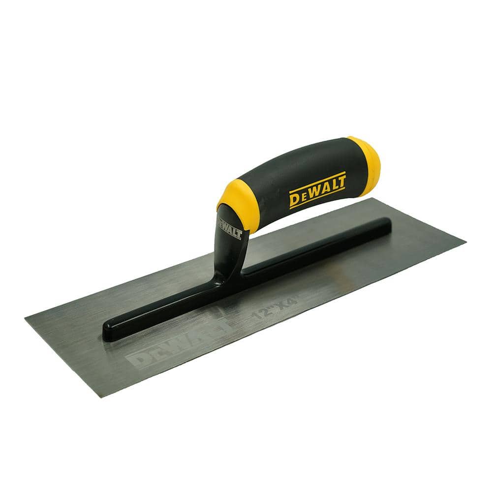 12 in. x 4 in. Carbon Steel Finishing Trowel