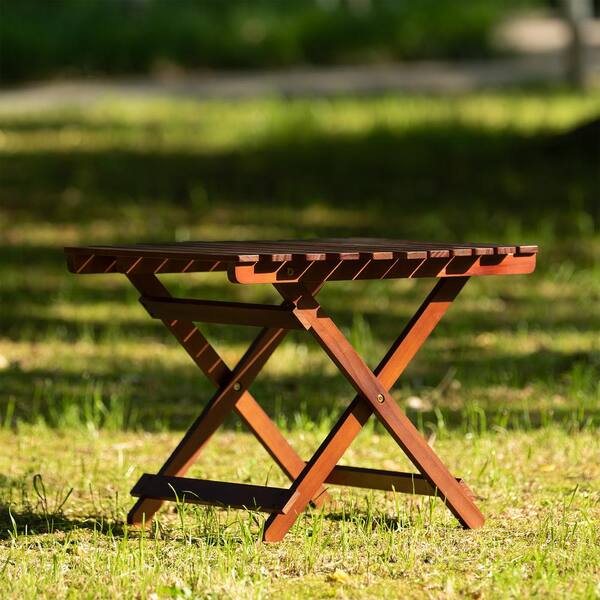 Amazon.com - ZXLPHA Solid Wood Folding Dining Table