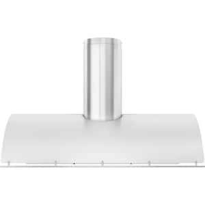 Okeanito 48 in. Shell Only Wall Mount Range Hood with LED Lights in Stainless Steel