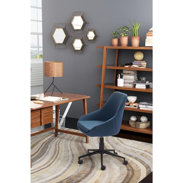 ZUO Powell Blue Office Chair