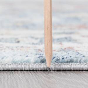 Reina Oriental Cream 3 ft. x 10 ft. Indoor Runner Rug