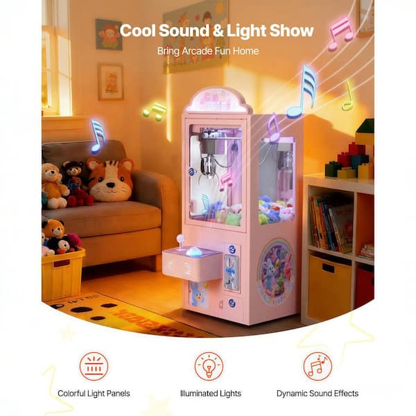 VEVOR Claw Crane Machine, Medium-Sized Arcade Game Machine