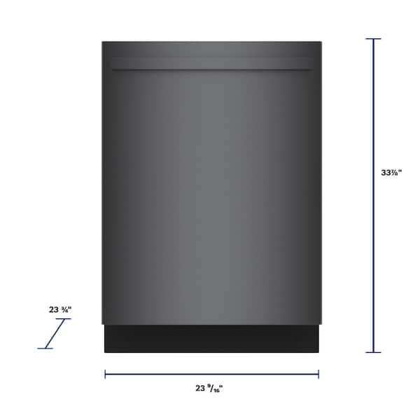 Bosch dishwasher 800 series black sales stainless steel