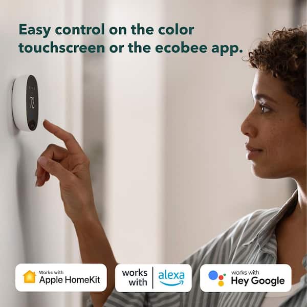 ecobee Learning Thermostat, Power extender, Video Doorbell, Smart