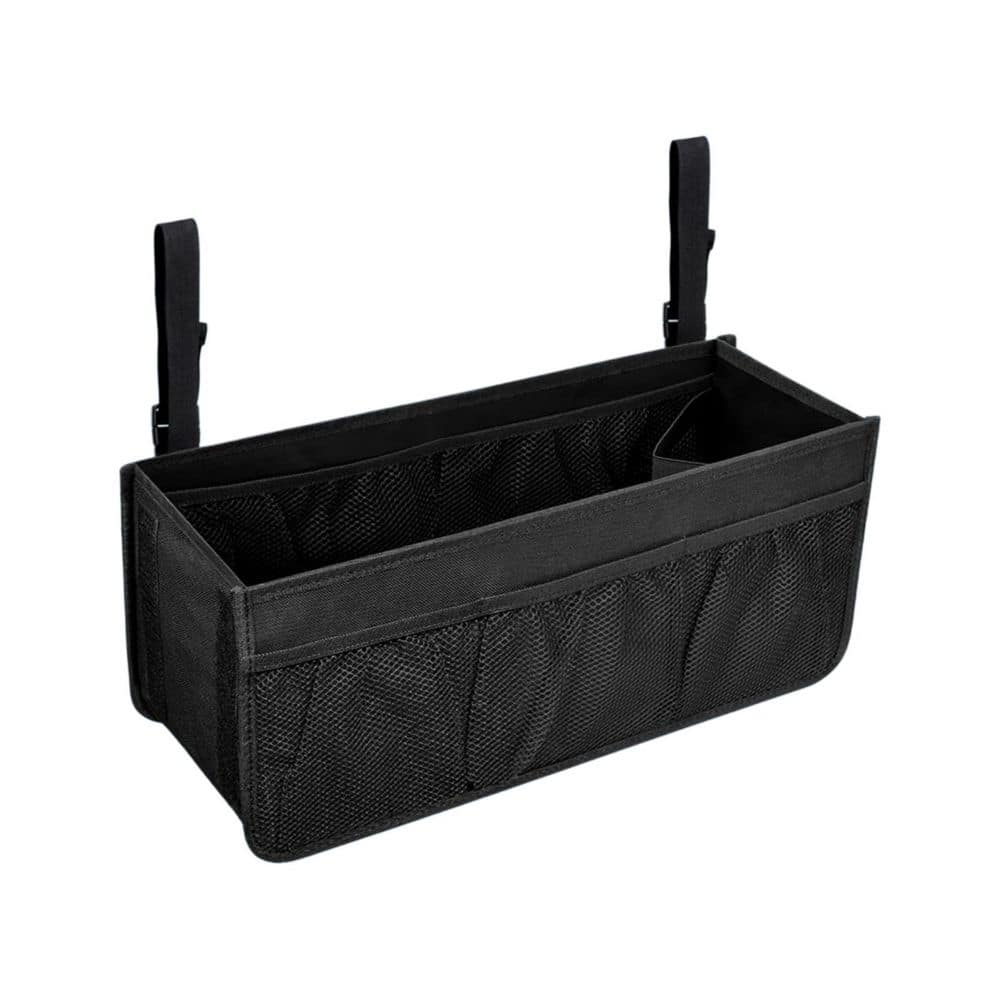 Black Wheelchair Basket, Large Capacity Wheelchair Backpack Storage Bag with Cup Holder for Wheelchairs Rollator Walkers price history on PriceWatchPro