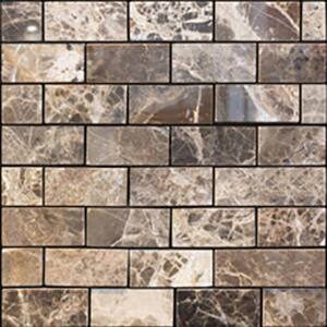 3D PVC Peel and Stick Mosaic Tile Sticker, 12 in. x 12 in. (Set of 20-Piece)