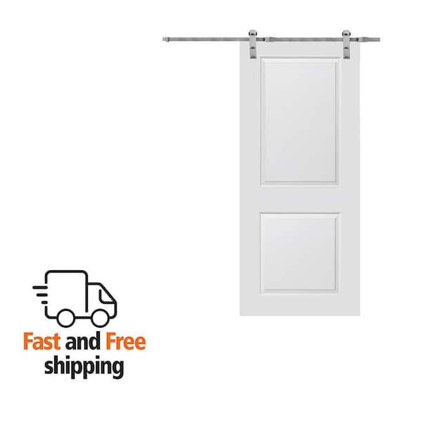 MMI DOOR 32 in. x 80 in. Carrara Primed Molded MDF Assembly