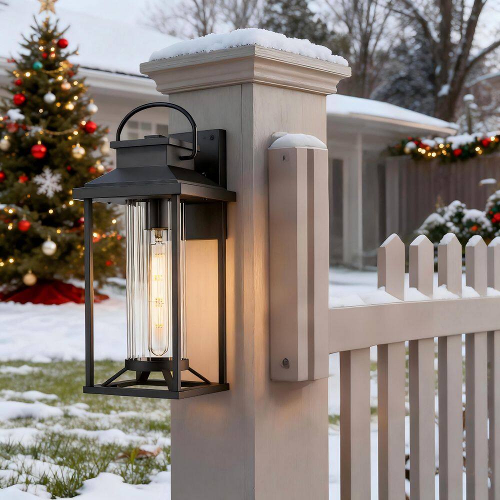 7 in. Black 2-Pack Outdoor Porch Lights, Modern Outdoor Wall Sconce Lantern for House, Front Porch, Anti-Rust Waterproof price history on PriceWatchPro