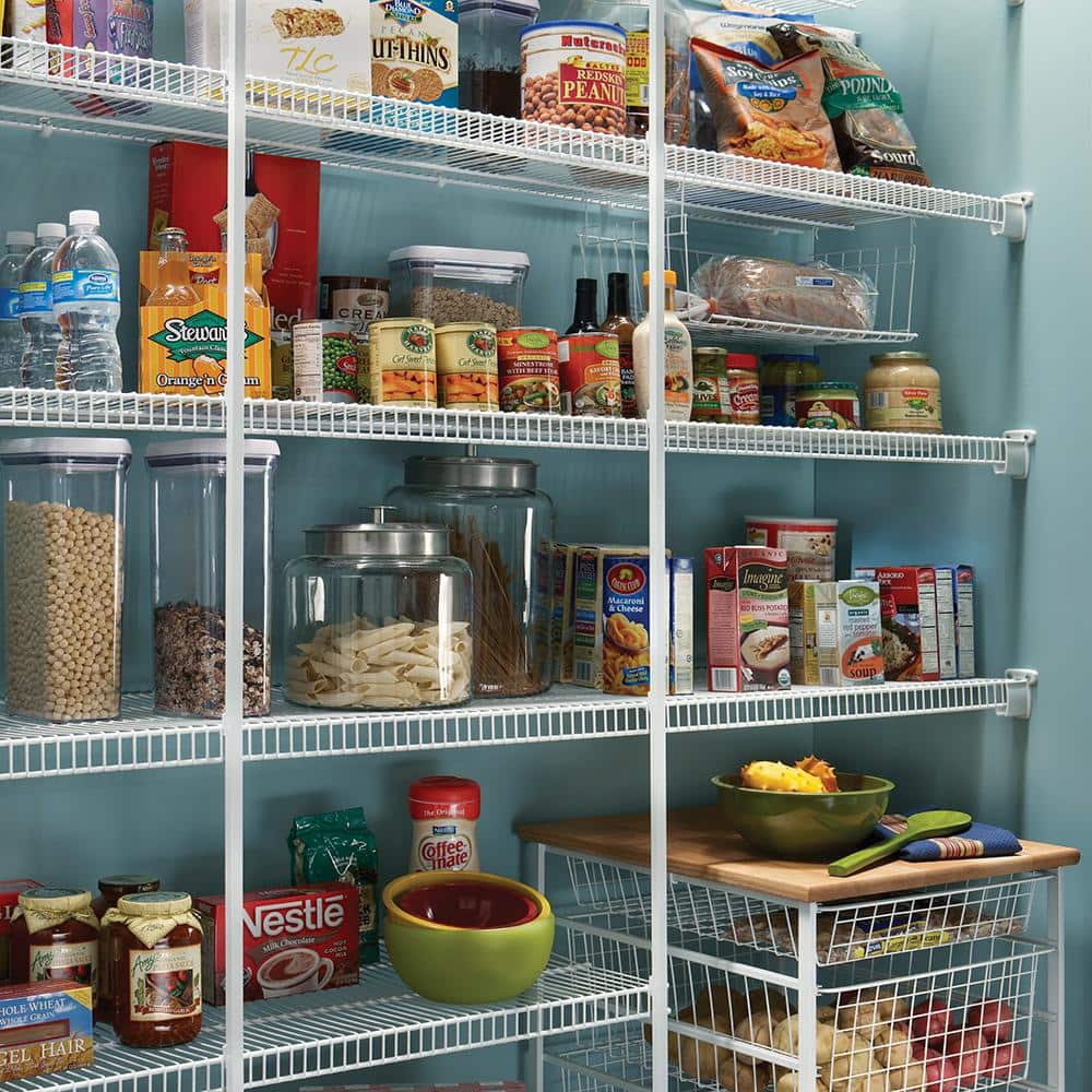 Closetmaid White Steel 85-Inch Shelf Support Pole