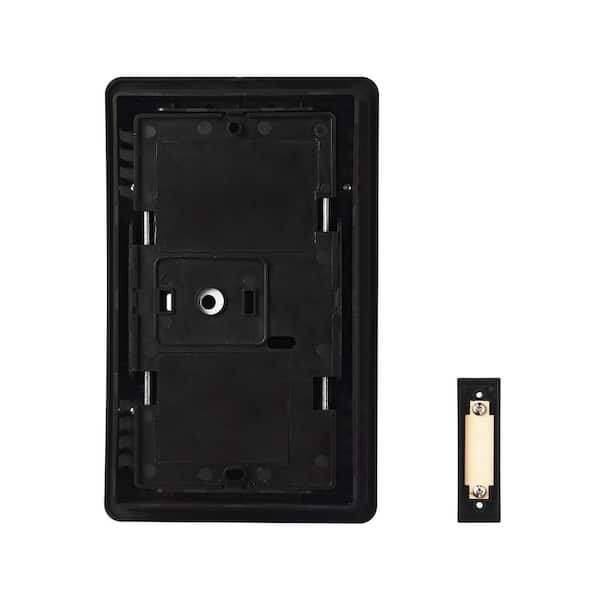Heath Zenith Black Plastic Wired Mechanical Lighted Hardwired