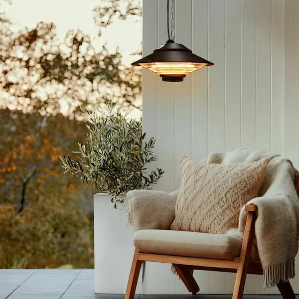 Hanover 1500W Infrared Halogen Steel Round Electric