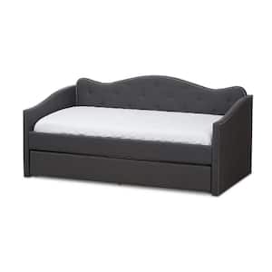 Kaija Dark Gray Daybed with Trundle