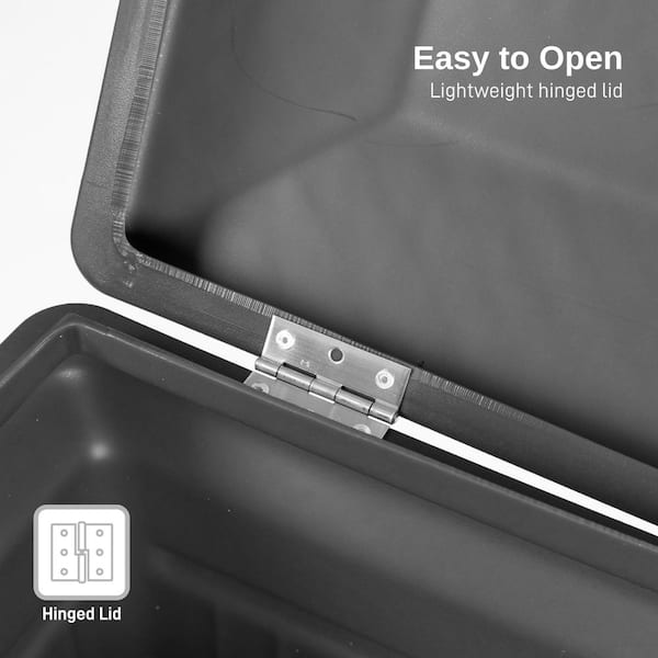 RTS Home Accents ParcelWirx Graphite Horizontal Lockable Package
