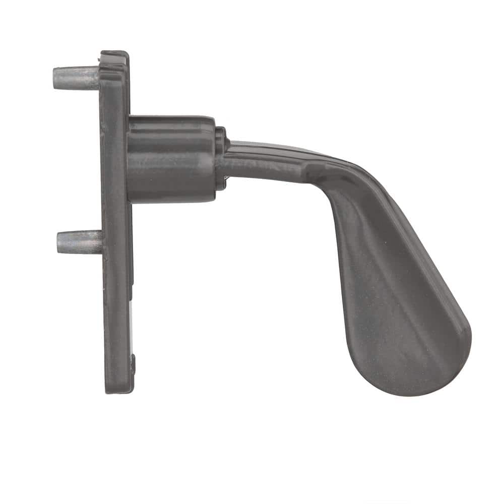 Bronze and Black Aluminum InSwing Latch with Handle