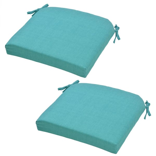 Plantation Patterns, LLC Seaglass Outdoor Seat Cushion (2-Pack)
