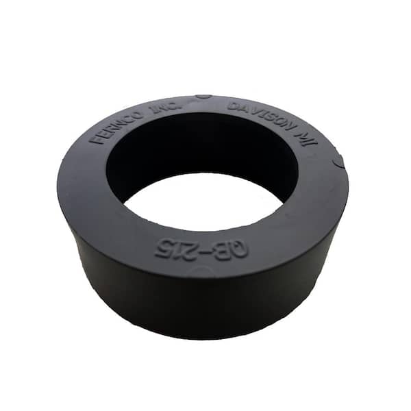 Fernco 2 in. x 1-1/2 in. Flexible PVC DWV Compression Bushing