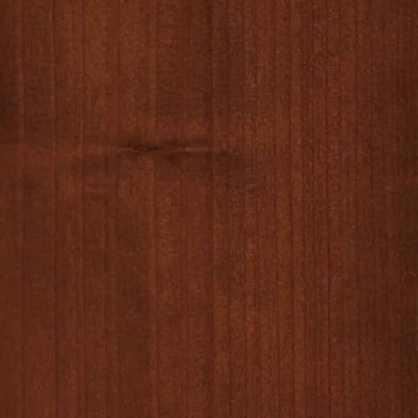 Clopay 4 in. x 3 in. Wood Garage Door Sample in Redwood with Butternut 072 Stain