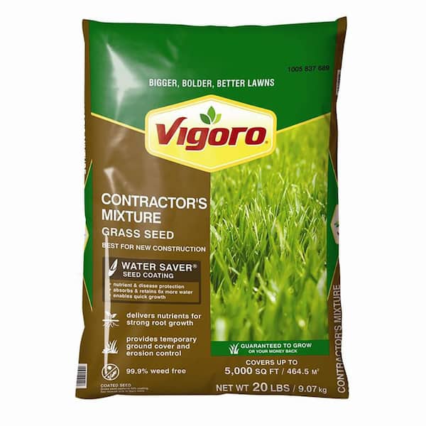 20 lbs. Contractor's Grass Seed Northern Mix with Water Saver Seed Coating