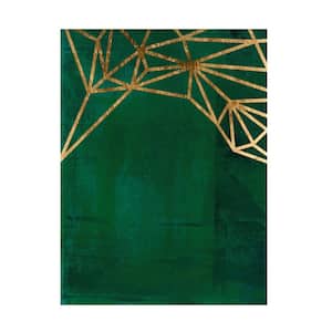"Jungle Web II" by Jacob Green Hidden Floater Frame Abstract Art Print 47 in. x 35 in.