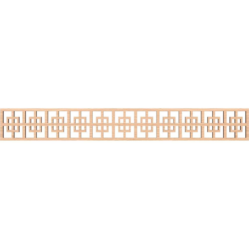 Ekena Millwork Cambridge Fretwork 0.375 in. D x 46.5 in. W x 6 in. L