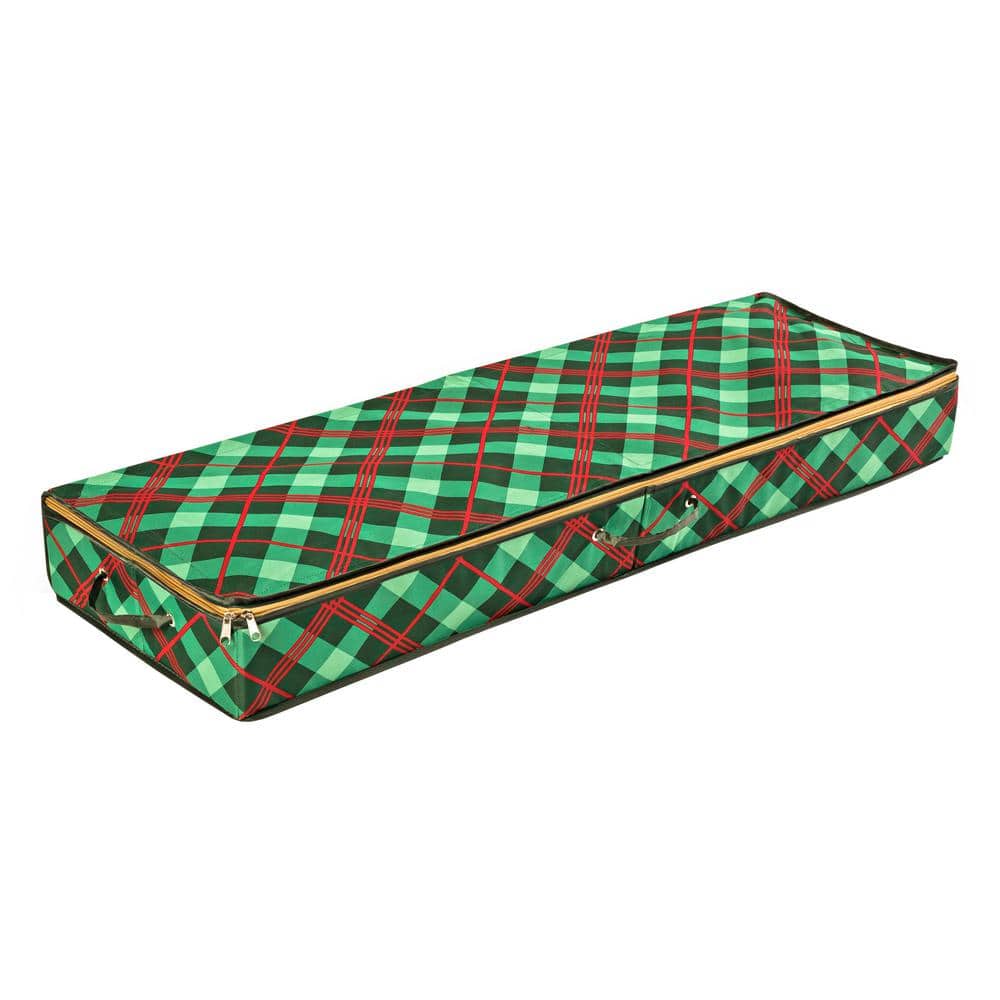 Plaid Red Gray Grey Pattern Premium Roll Gift Wrap Wrapping Paper 