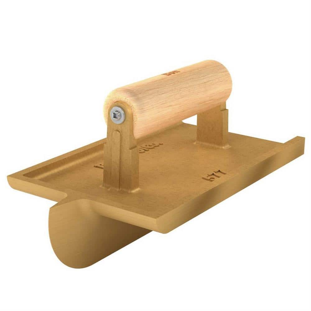 Bon Tool 6 in. x 41/2 in. Bronze Concrete Hand Groover with a Bit Size