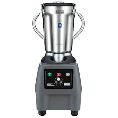 CB15 128 oz. 10-Speed Stainless Steel Blender Silver with 3.75 HP and Electronic Touchpad Controls