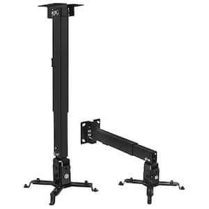 USX MOUNT Dual Monitor Arm Desk Mount Fits for Most 13 in. - 27 in. LED Flat /Curved Monitors HAS402 - The Home Depot