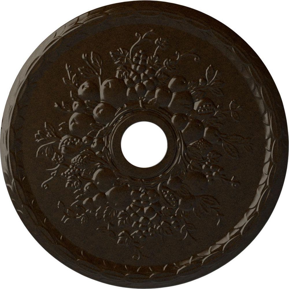 22-5/8 in. x 3-5/8 in. ID x 5/8 in. Grape Urethane Ceiling Medallion (Fits Canopies upto 3-5/8 in.), Bronze price history on PriceWatchPro