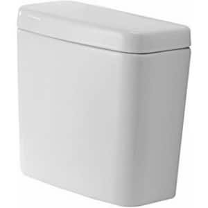 D-Code 1.28 GPF Single Flush Toilet Tank Only in White