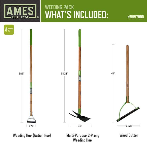 Weeding Garden Tool Set (Set of 3)