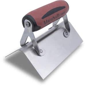 6 in. x 2-1/2 in. Outside Corner Finishing Trowel with 1/2 in. Radius Durasoft Handle