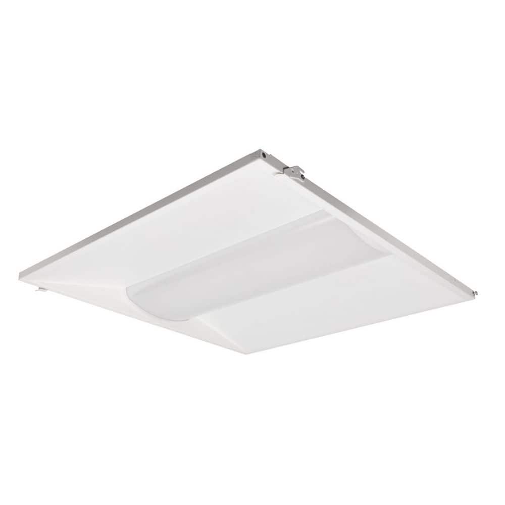 2X2 White Integrated LED Troffer Retrofit Kit 20/25/30W 3500-5000K Selectable Wattage for Office School Hospital-2 Pack price history on PriceWatchPro